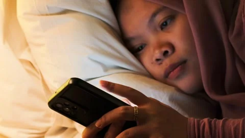 Insomnia and sleep problem Video stock 332420754