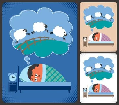 Insomnia Stock Illustration