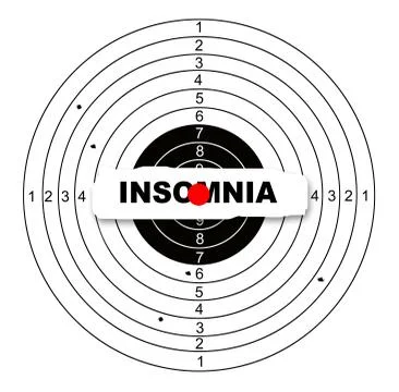 Insomnia Ilustración de archivo