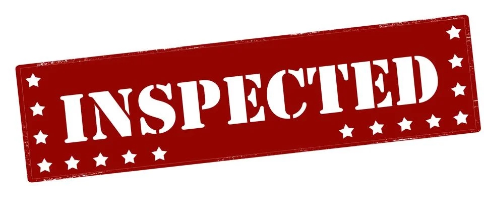 Inspected Stock Illustration