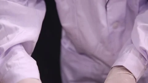 Inspector experimental sampling (4) Stock Footage 202235470