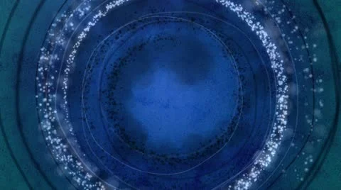 Inspiral Ocean Blue Video stock 12717258