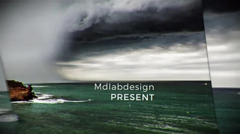 Inspiration Cinematic Slideshow After Effects stock