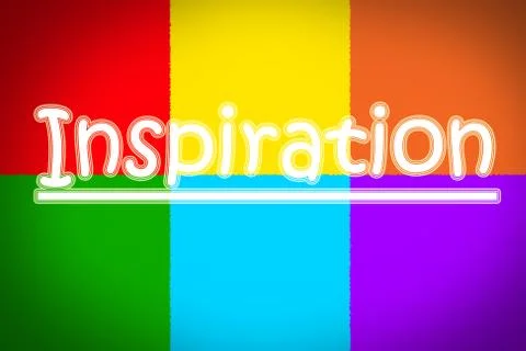 Inspiration concept Stock Illustration
