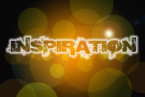 Inspiration concept Stock Illustration