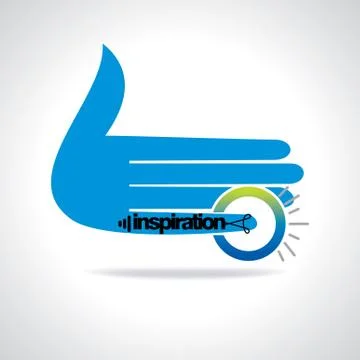 Inspiration concept Stock Illustration