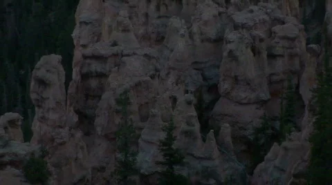 Inspiration Point Dusk 2 Stock Footage 669063