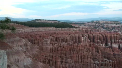 Inspiration Point Dusk 3 Stock Footage 669113