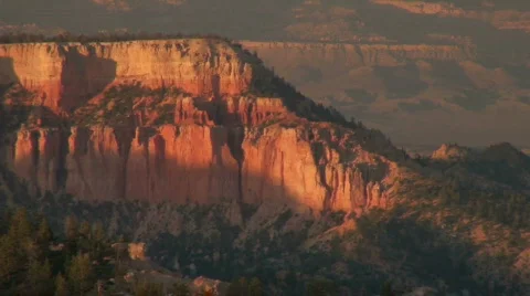 Inspiration Point Sunset 1 Stock Footage 668855
