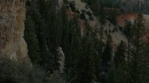 Inspiration Point Sunset 3 Stock Footage 668911