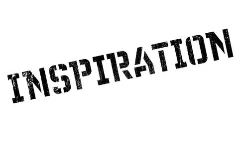 Inspiration rubber stamp Stock Illustration