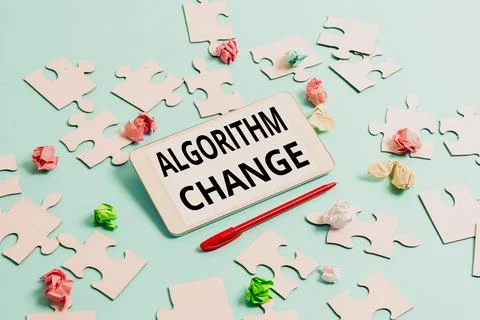Inspiration showing sign Algorithm Change. Concept meaning change in procedure 库存照片