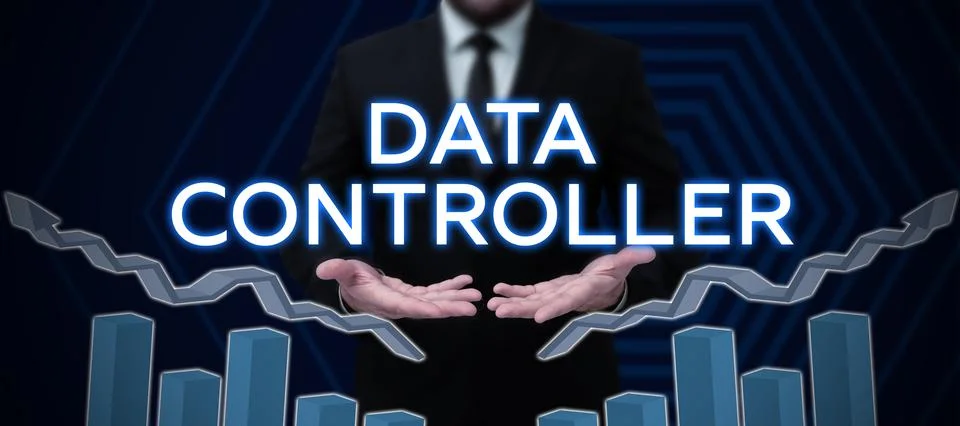 Inspiration showing sign Data Controller. Business overview person who Stockfoto's