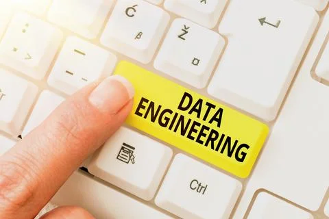 Inspiration showing sign Data Engineering. Business approach data science that Stock Photos