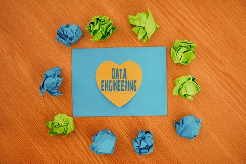 Inspiration showing sign Data Engineering. Business approach data science that Stock Photos