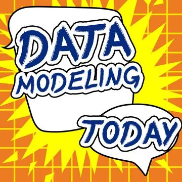 Inspiration showing sign Data Modeling. Concept meaning process of transferring Stock Illustration