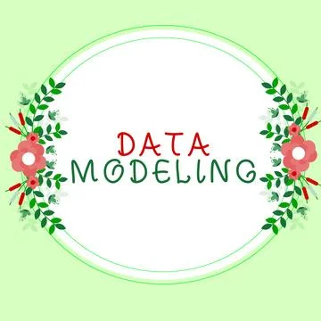 Inspiration showing sign Data Modeling. Internet Concept process of transferring Stock Illustration
