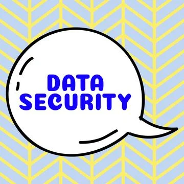 Inspiration showing sign Data Security. Word for Confidentiality Disk Encryption Stock Illustration
