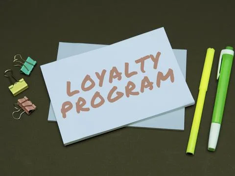 Inspiration showing sign Loyalty Program. Concept meaning marketing effort that Stock Photos