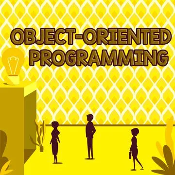 Inspiration showing sign Object Oriented Programming. Concept meaning Language Stock Illustration