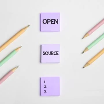 Inspiration showing sign Open Source. Business showcase denoting software which Stockfoto's