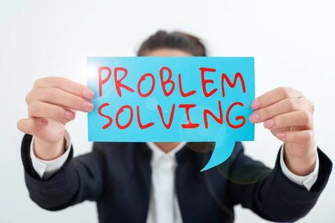 Inspiration showing sign Problem Solving. Word for having a good capability of 库存照片