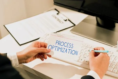 Inspiration showing sign Process Optimization. Word Written on Improve Stock Photos