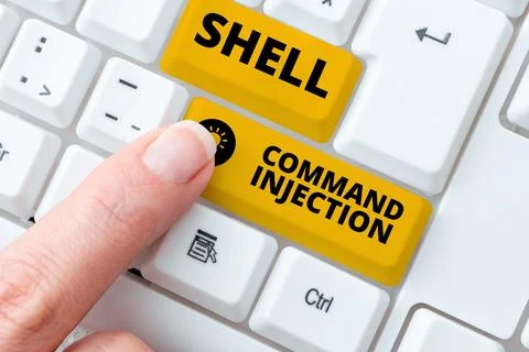 Inspiration showing sign Shell Command Injection. Business approach used by Stock Photos