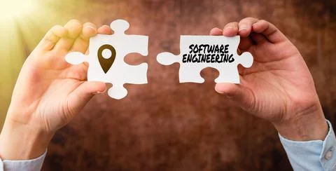 Inspiration showing sign Software Engineering. Word Written on Program Foto stock
