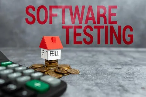 Inspiration showing sign Software Testing. Word for evaluate the functionality Stockfoto's