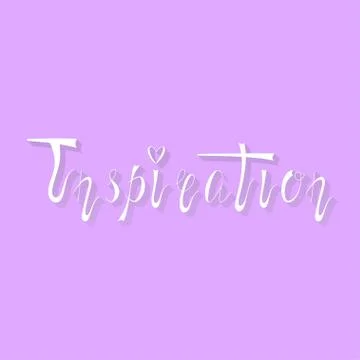 Inspiration white Stock Illustration