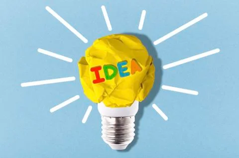 Inspirational idea Stock Photos