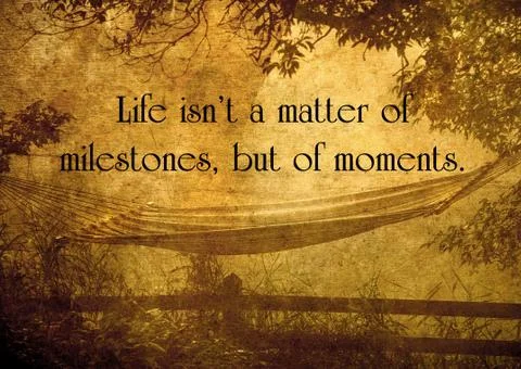 Inspirational quote. Stock Photos