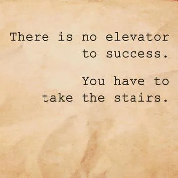 Inspirational quote by unknown source on old paper background Stock Illustration