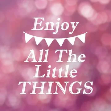 Inspirational quotes on bokeh light background 库存插图
