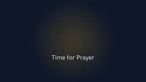 Inspirational Title Card: Time for Prayer and Spiritual Reflection Background Stock Footage 337502370