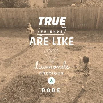 Inspirational typographic quote Stock Illustration