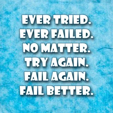 Inspirational Typographic Quote Stock Illustration