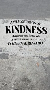 Inspirational vertical typography layout features motivational quote text, .. Stock Photos