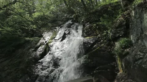 Inspirational Waterfall Stock Footage 12414670