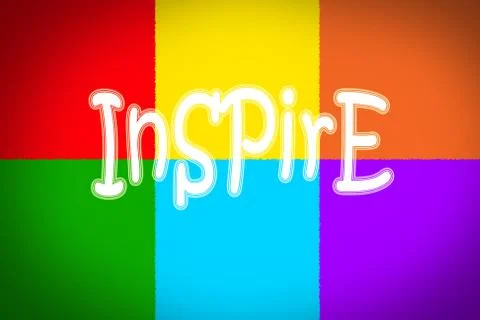 Inspire concept Stock Illustration