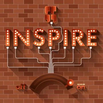 Inspire Stock Illustration