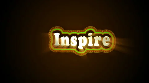 Inspire Label Stock Footage 1183422
