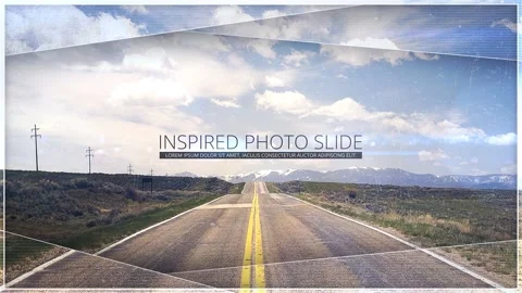 Inspire Slideshow Modèle After Effects