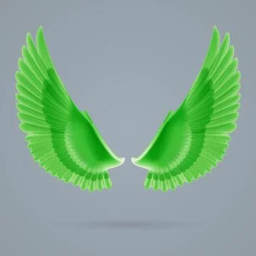 Inspire wings Stock Illustration