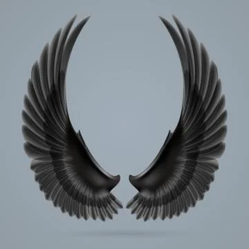 Inspire wings Stock Illustration