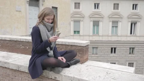 Inspired Messaging: Creative Spark on City Bench Stock Footage 266304998