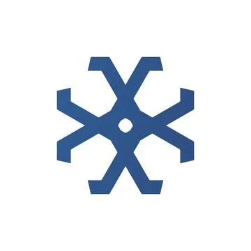 Inspiring angular decorative motif, simple drawing Stock Illustration