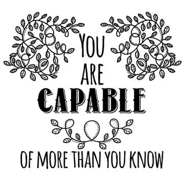 Inspiring Creative Motivation Quote. Vector Typography Banner Design Concept Stock Illustration