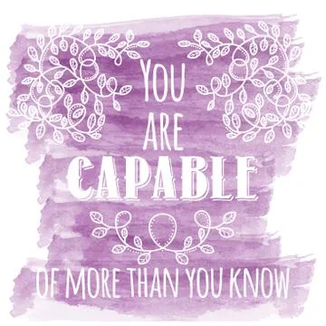 Inspiring Creative Motivation Quote. Vector Typography Banner Design Concept Stock Illustration